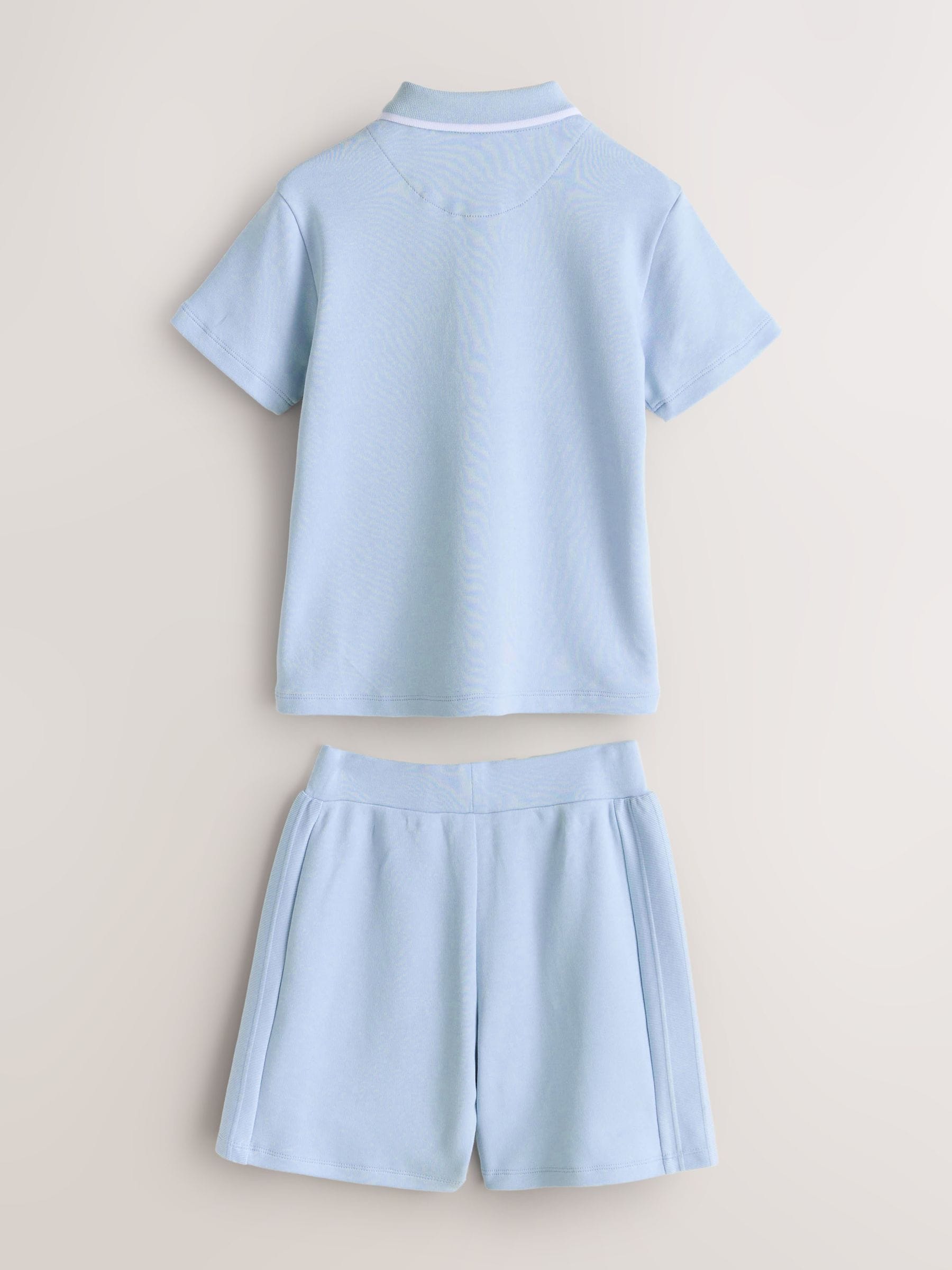 Baker by Ted Baker Textured Polo Shirt and Shorts Set image 8