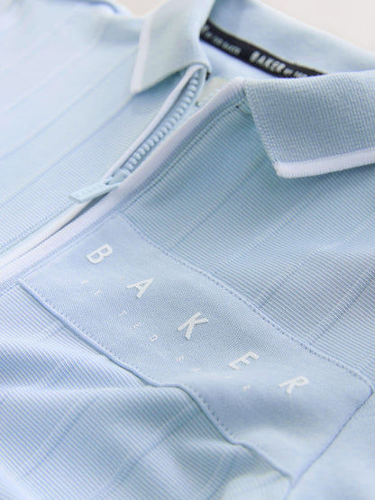 Baker by Ted Baker Textured Polo Shirt and Shorts Set image 9