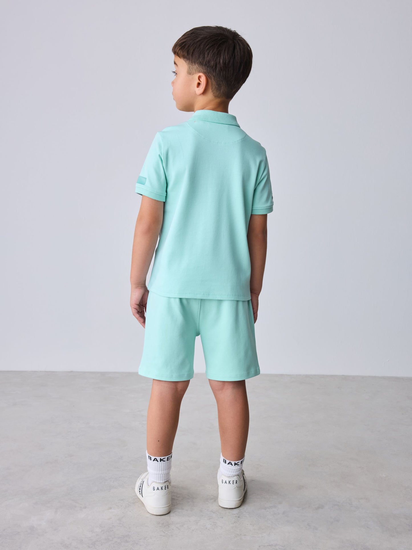 Dsiney Kidz - Baker by Ted Baker Short Sleeve Polo Shirt and Shorts Set image 2