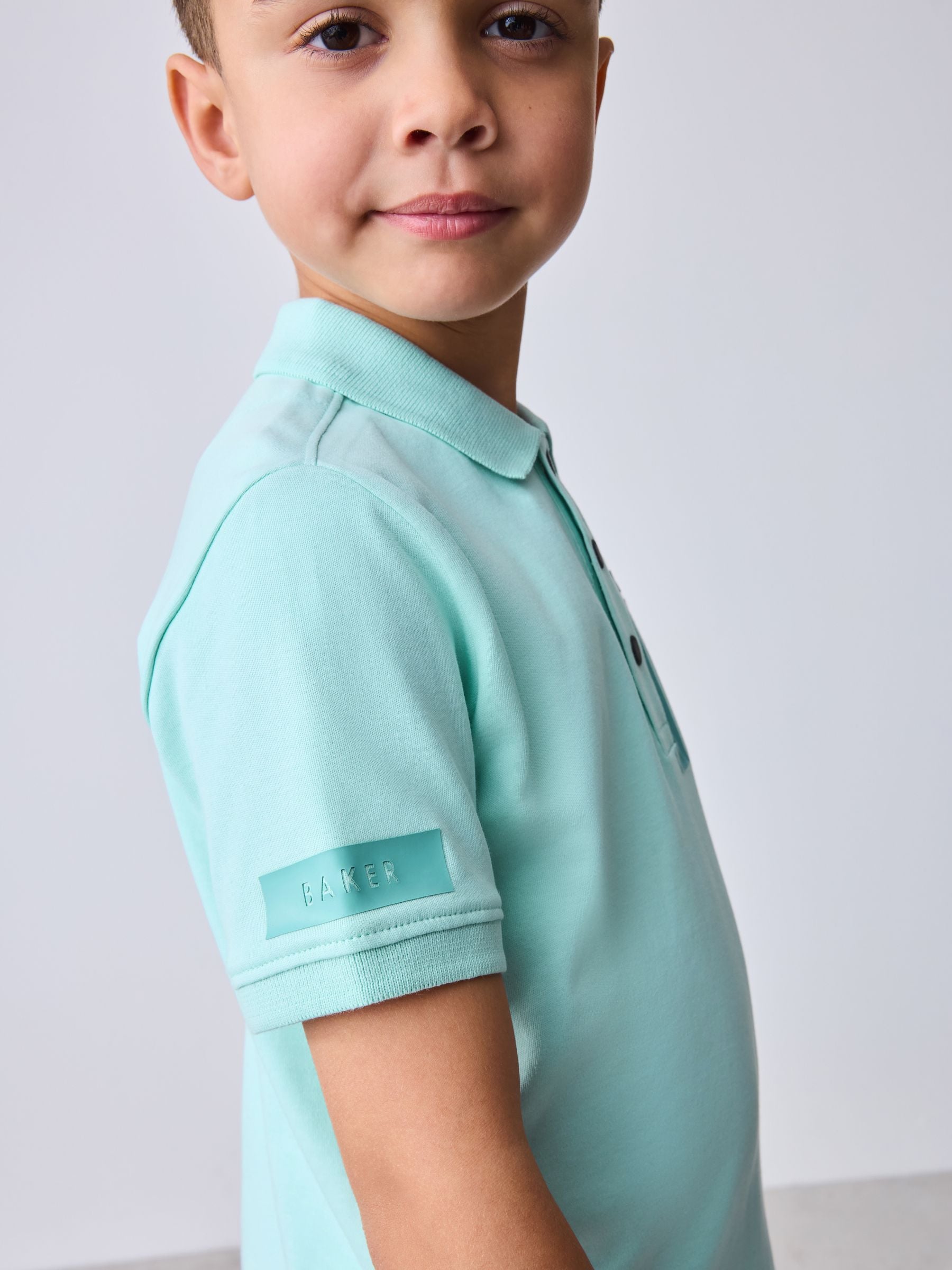Dsiney Kidz - Baker by Ted Baker Short Sleeve Polo Shirt and Shorts Set image 3