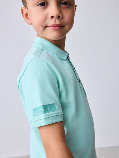 Dsiney Kidz - Baker by Ted Baker Short Sleeve Polo Shirt and Shorts Set image 3