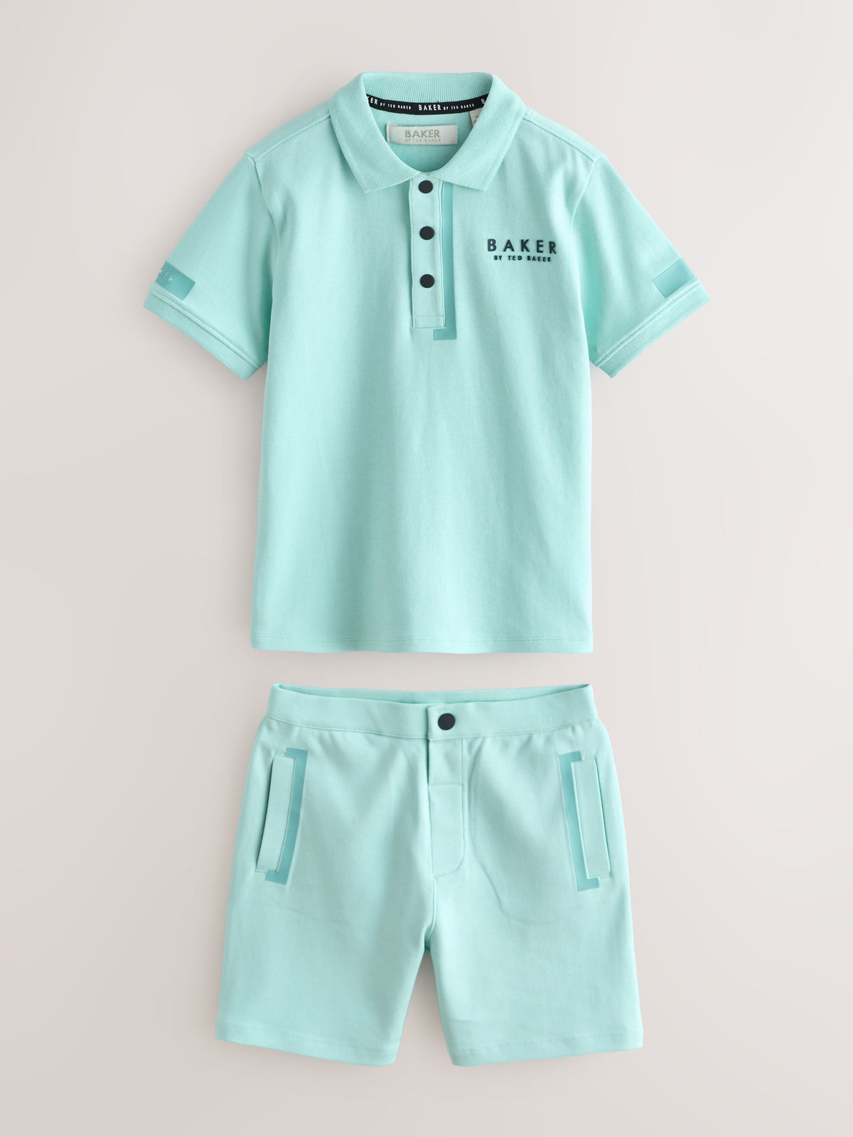 Dsiney Kidz - Baker by Ted Baker Short Sleeve Polo Shirt and Shorts Set image 6