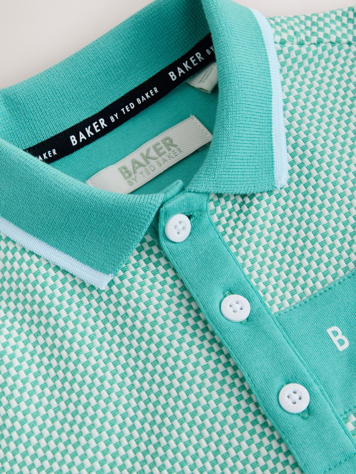 Baker by Ted Baker Textured Polo Shirt and Shorts Set - image 13