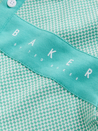Baker by Ted Baker Textured Polo Shirt and Shorts Set - image 15