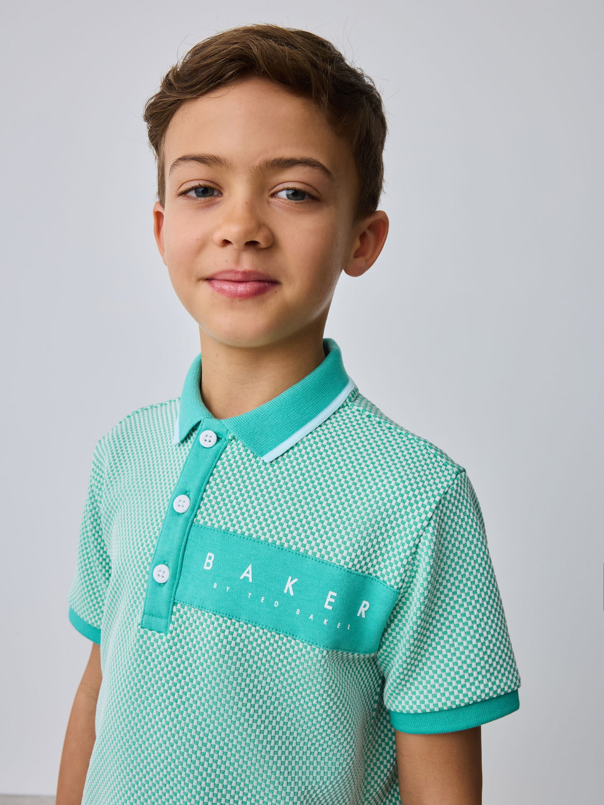 Baker by Ted Baker Textured Polo Shirt and Shorts Set - image 4