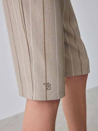 Dsiney Kidz - Baker by Ted Baker Stripe Brown Shirt and Shorts Set image 8