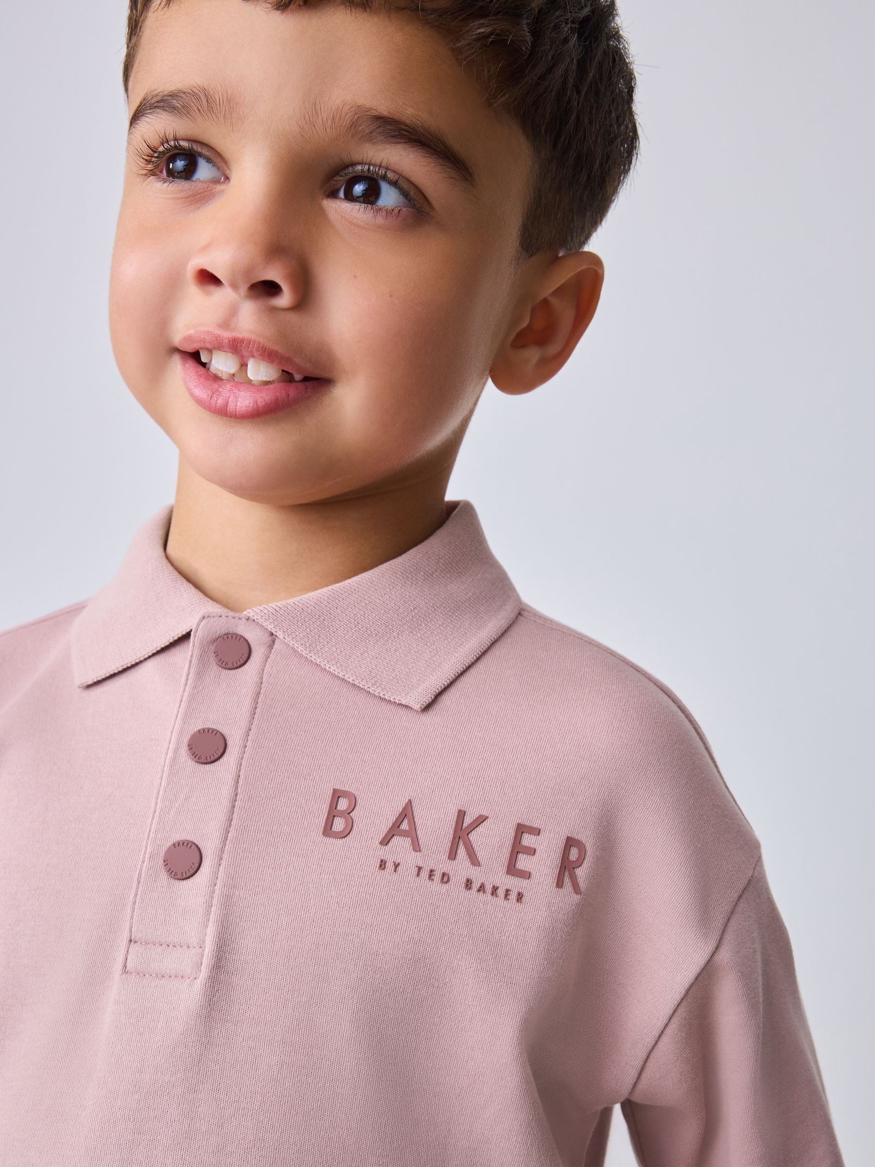 Baker by Ted Baker Oversized Polo Shirt and Shorts Set image 3