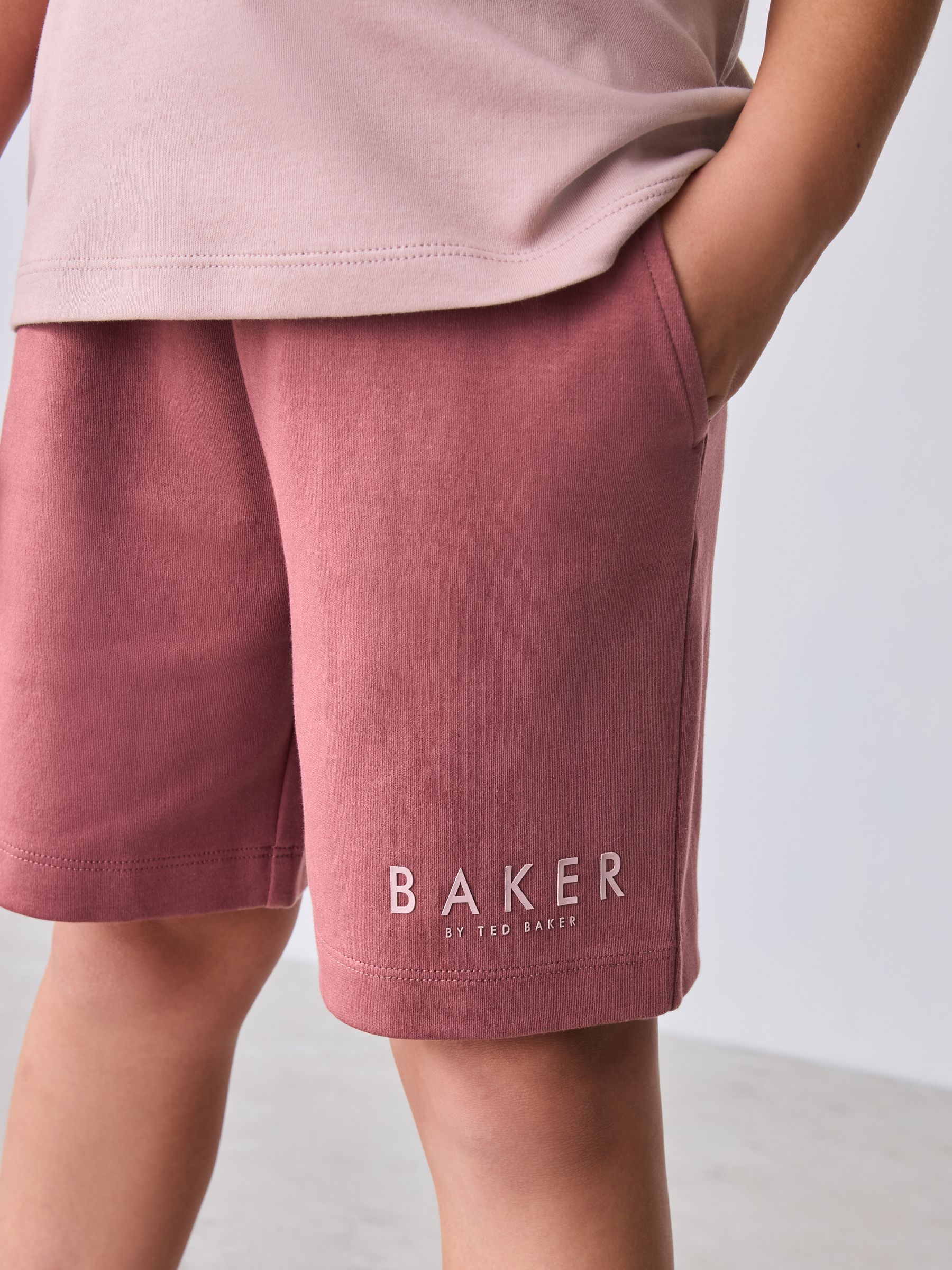 Baker by Ted Baker Oversized Polo Shirt and Shorts Set image 5