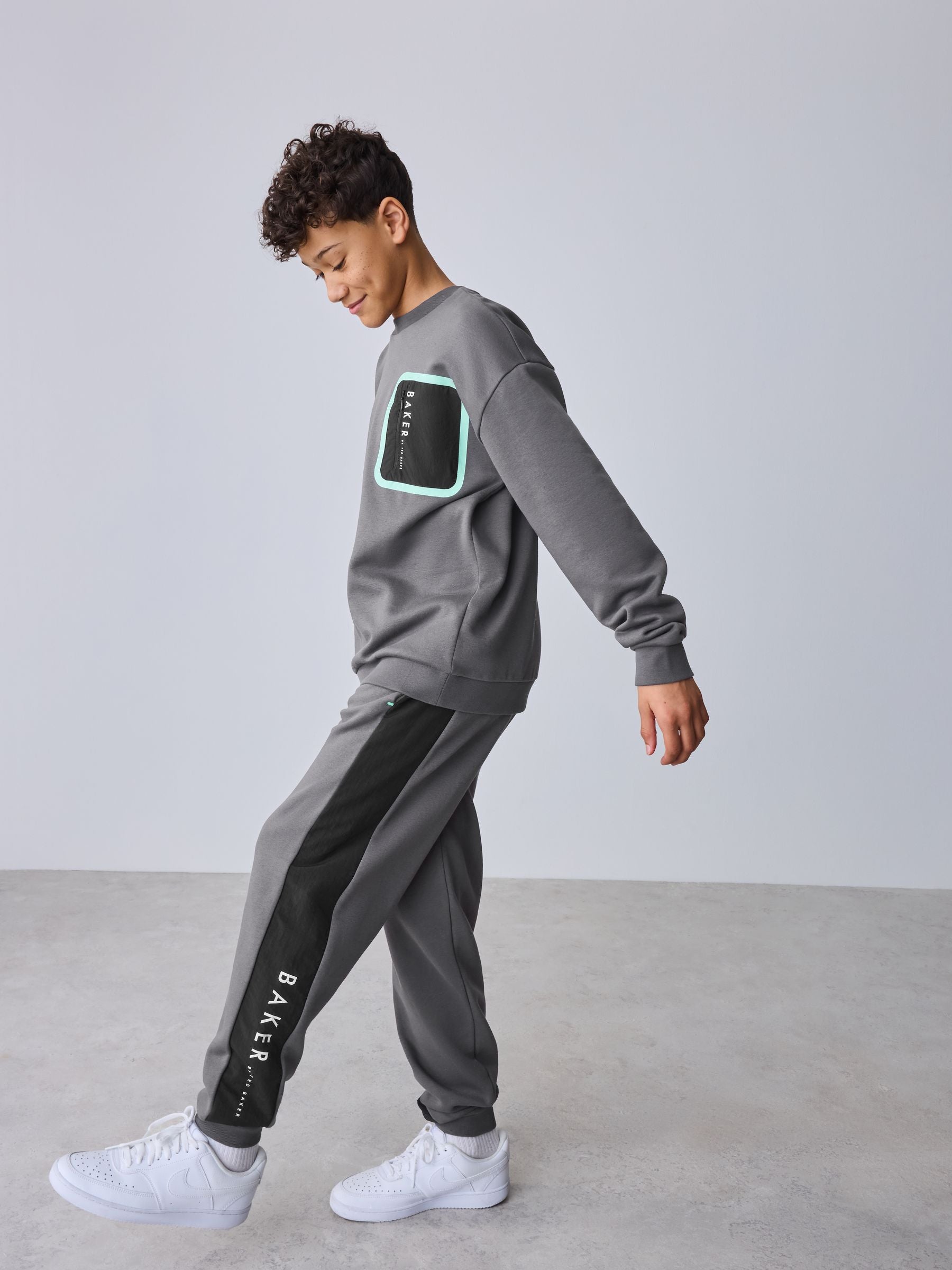 Baker by Ted Baker Oversized Pocket Sweatshirt and Joggers Set image 1