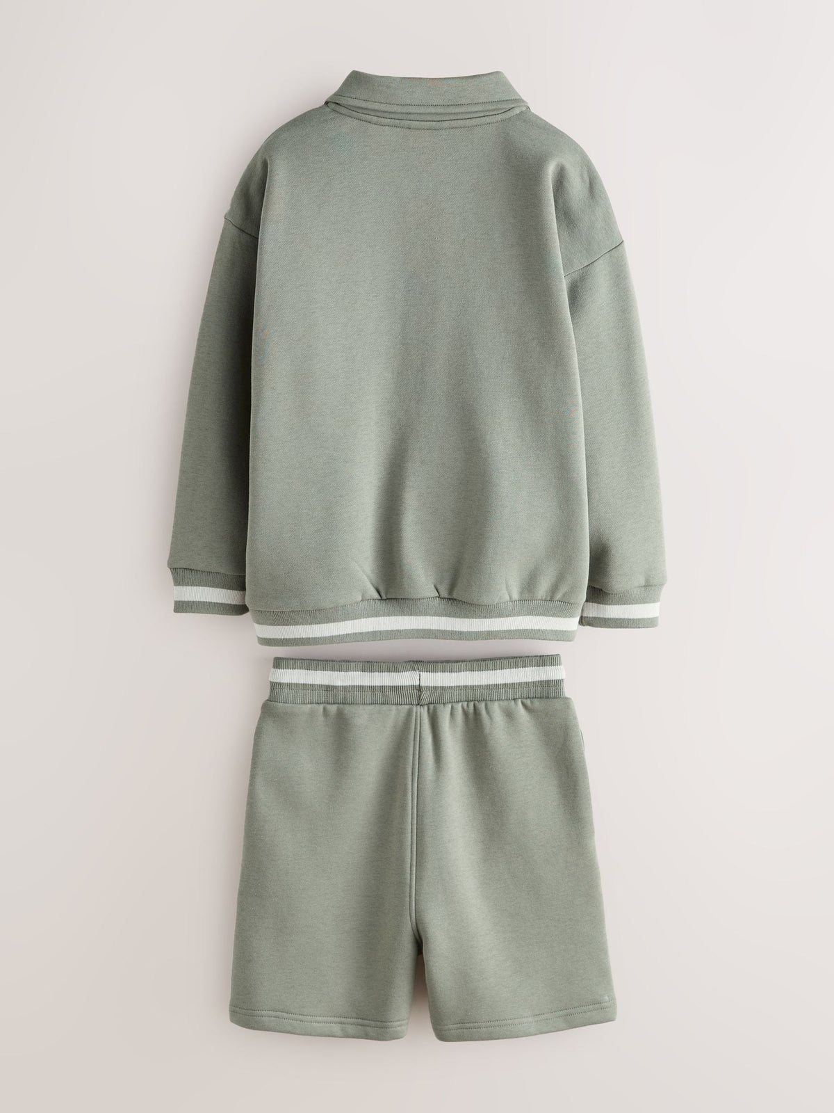 Baker by Ted Baker Green Varsity Jacket, T-Shirt and Shorts Set image 10