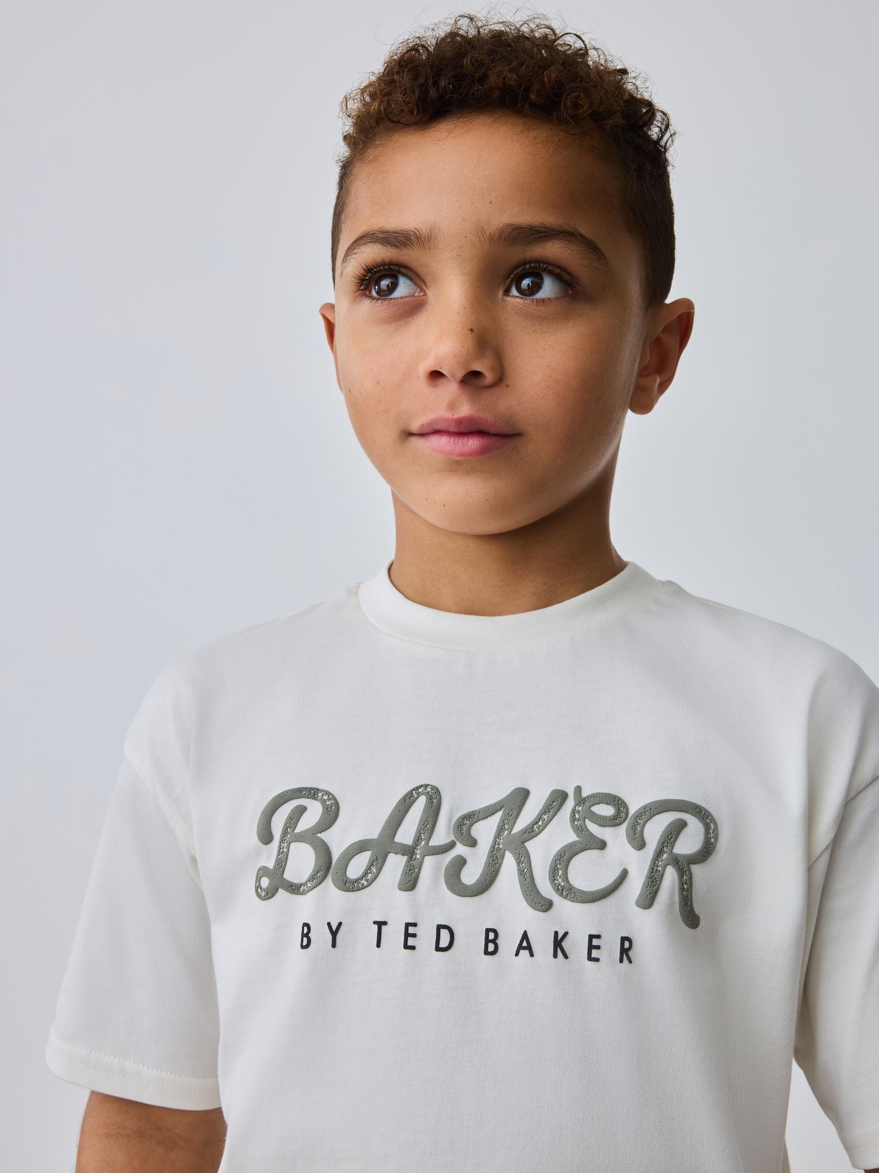 Baker by Ted Baker Green Varsity Jacket, T-Shirt and Shorts Set image 7