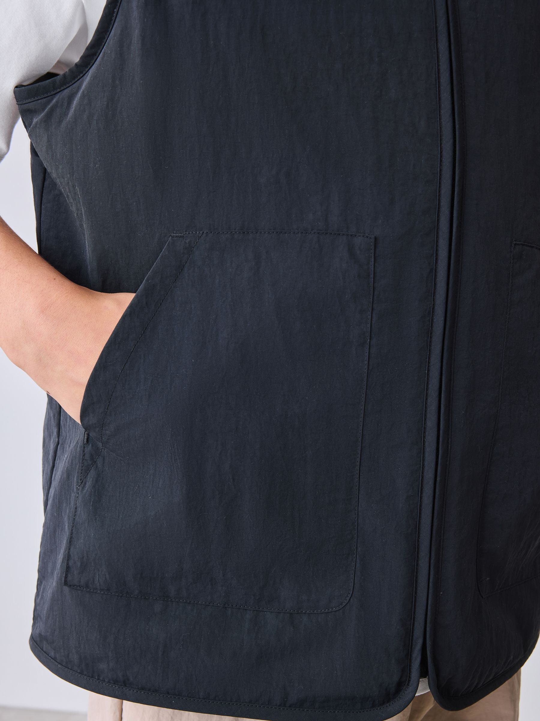 Baker by Ted Baker 3 Piece Black Gilet T-Shirt and Cargo Trousers Set image 9