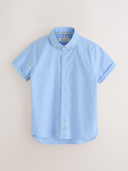 Baker by Ted Baker Short Sleeve Oxford Shirt image 1
