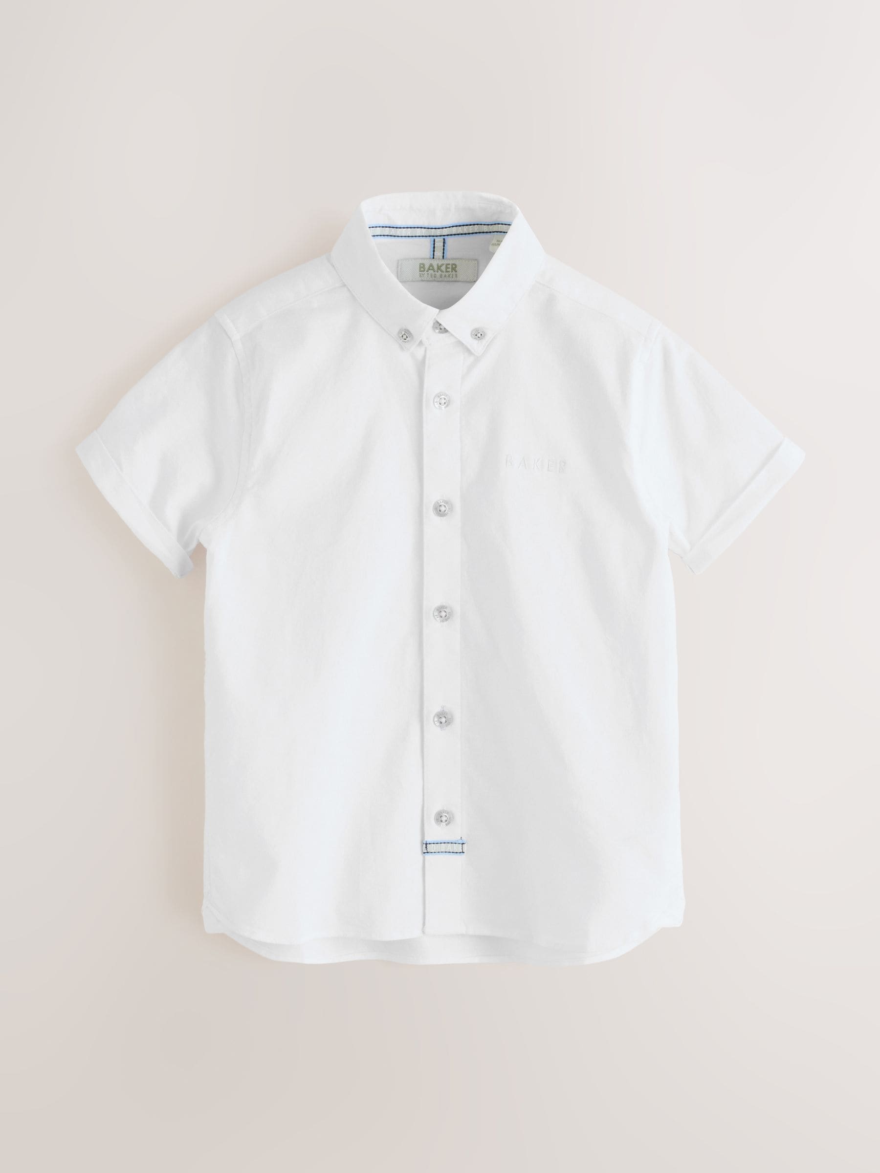 Baker by Ted Baker Short Sleeve Oxford Shirt image 1