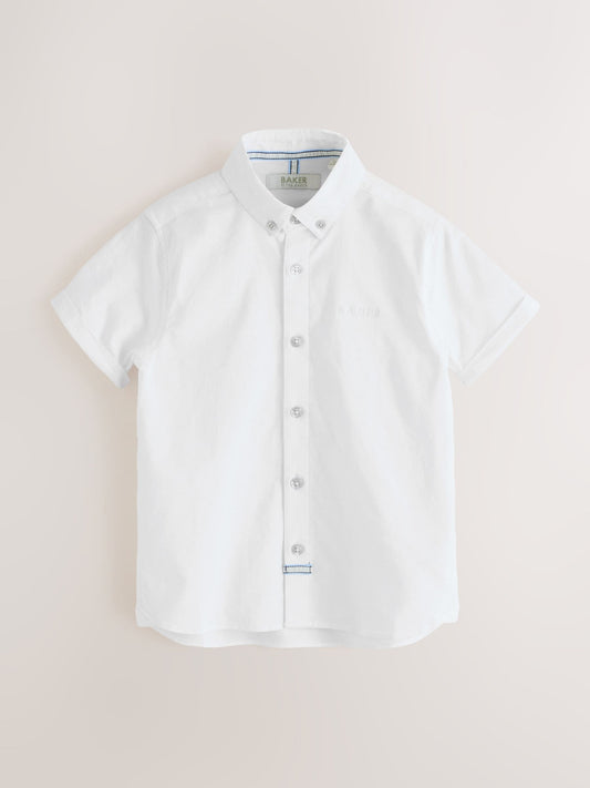 Baker by Ted Baker Short Sleeve Oxford Shirt image 1