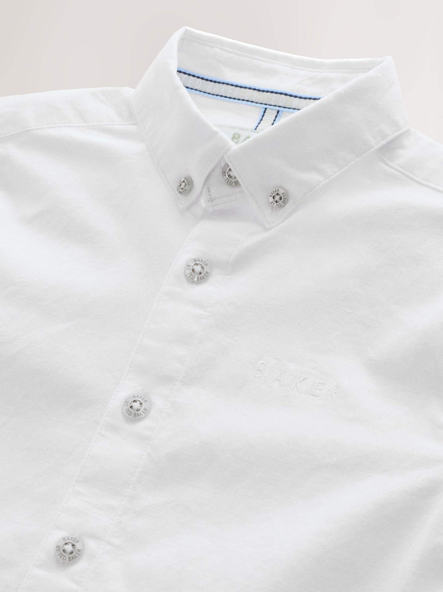 Baker by Ted Baker Short Sleeve Oxford Shirt image 3