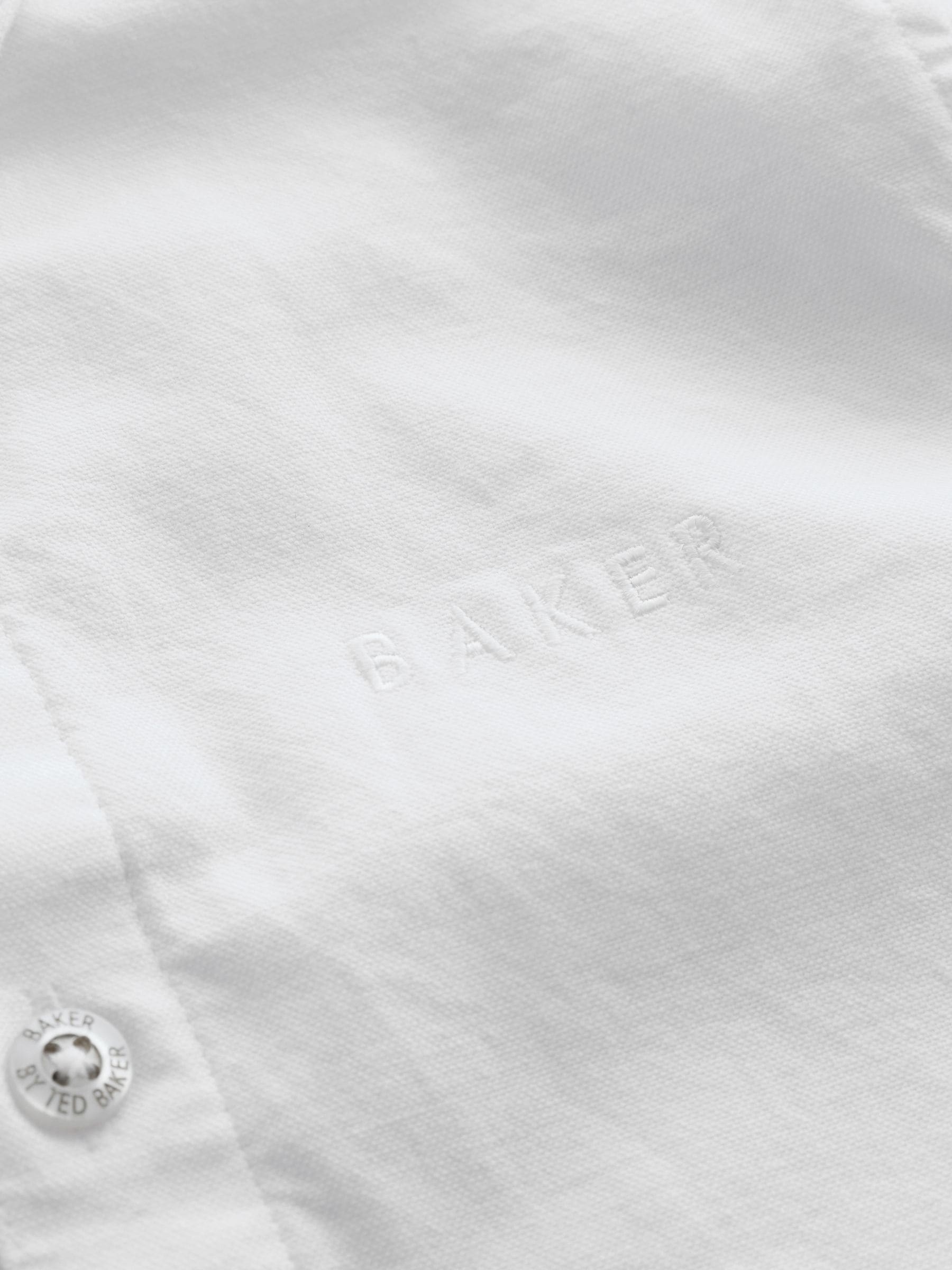 Baker by Ted Baker Short Sleeve Oxford Shirt image 4