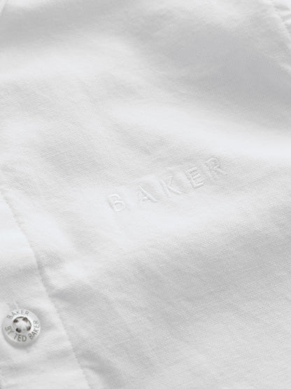 Baker by Ted Baker Short Sleeve Oxford Shirt image 4