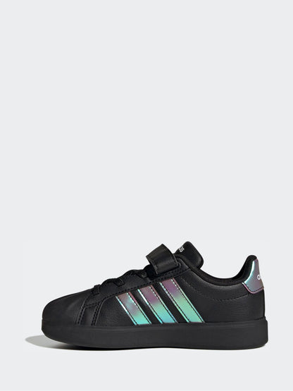 adidas Black Streettalk Elastic Lace Trainers image 2