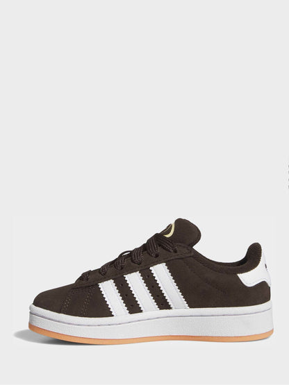 adidas Originals Brown Campus 00s Elastic Lace Kids Trainers image 2