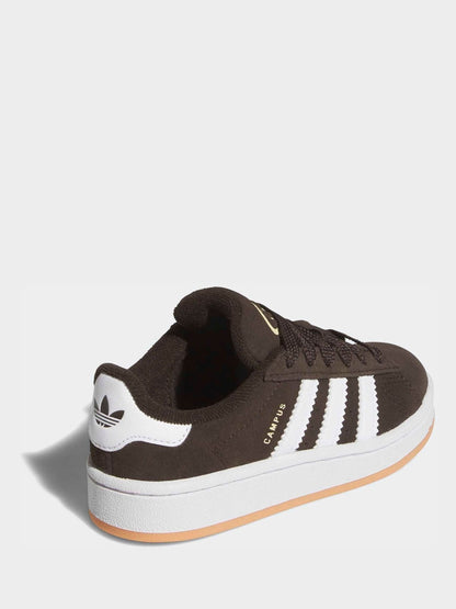 adidas Originals Brown Campus 00s Elastic Lace Kids Trainers image 4