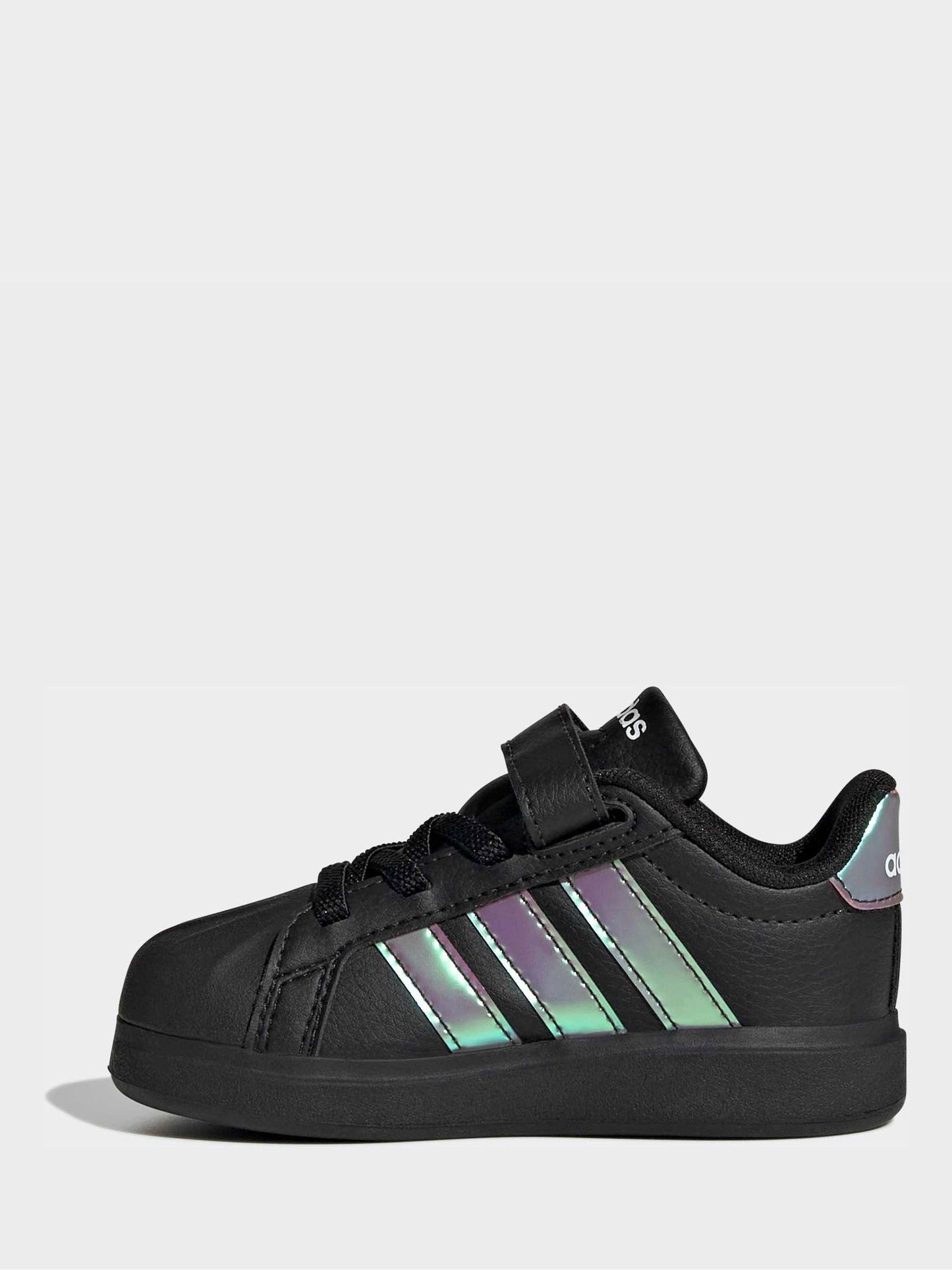 adidas Black Street Talk Infant Trainers image 2