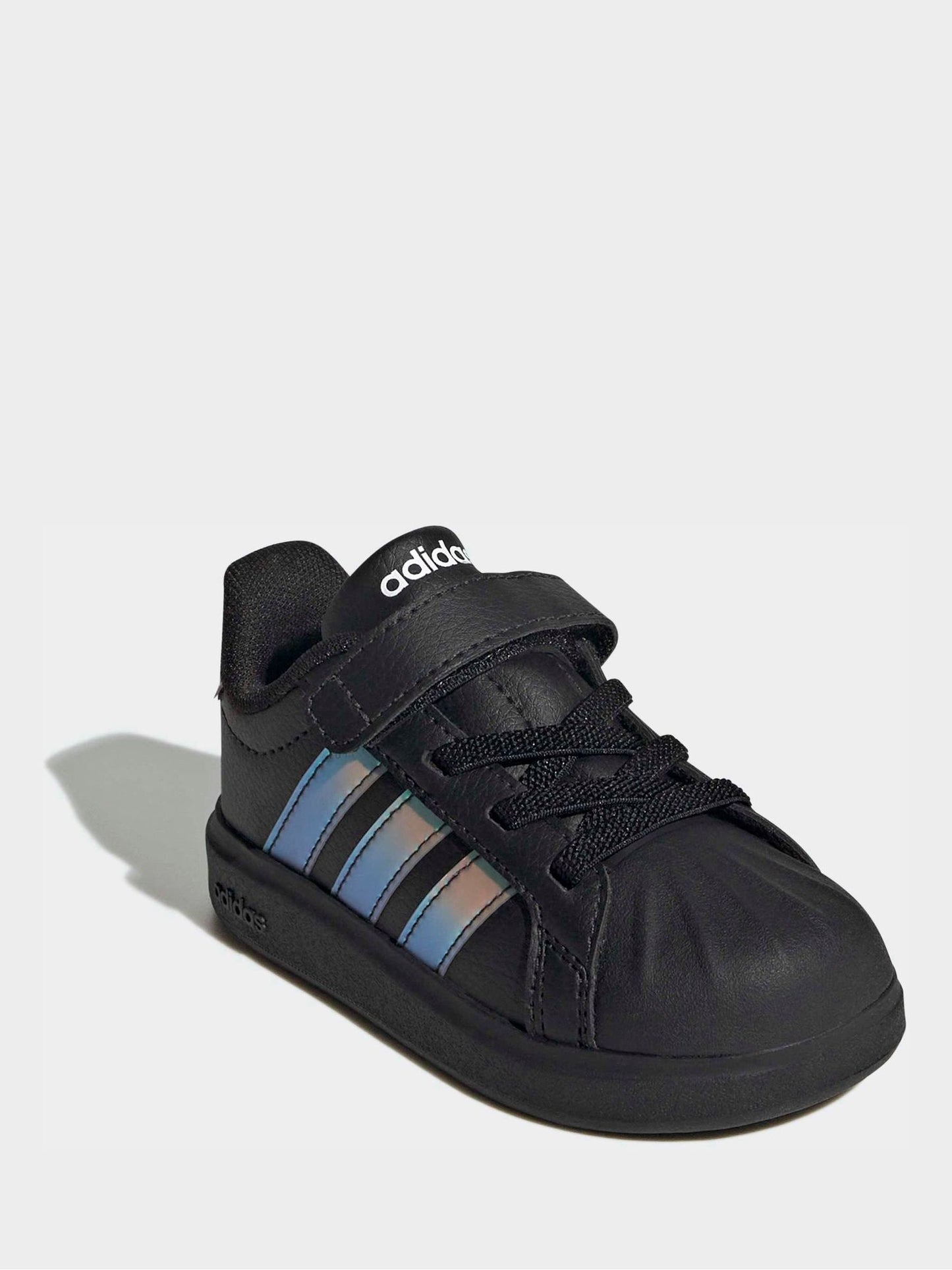 adidas Black Street Talk Infant Trainers image 3