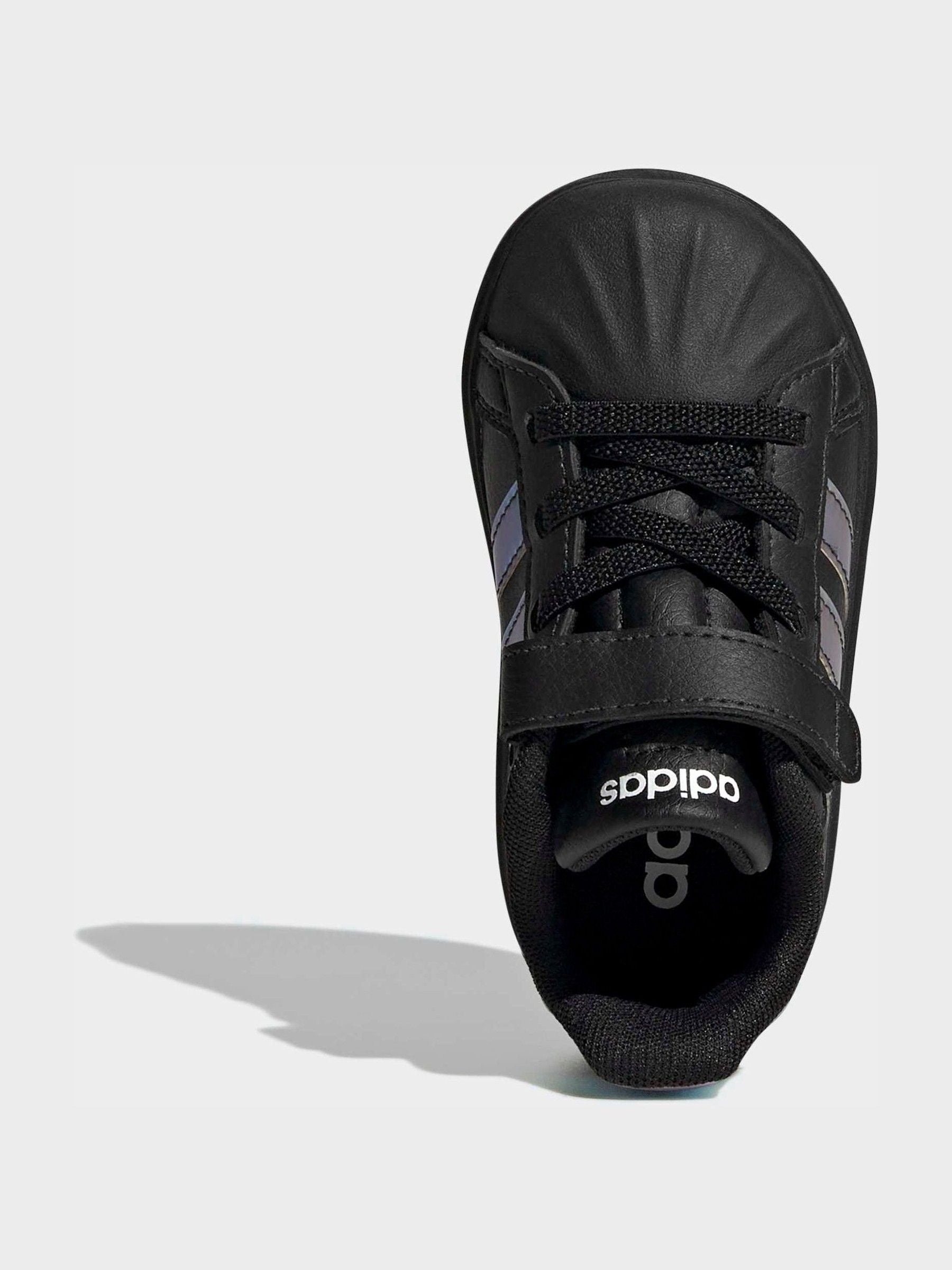adidas Black Street Talk Infant Trainers image 5