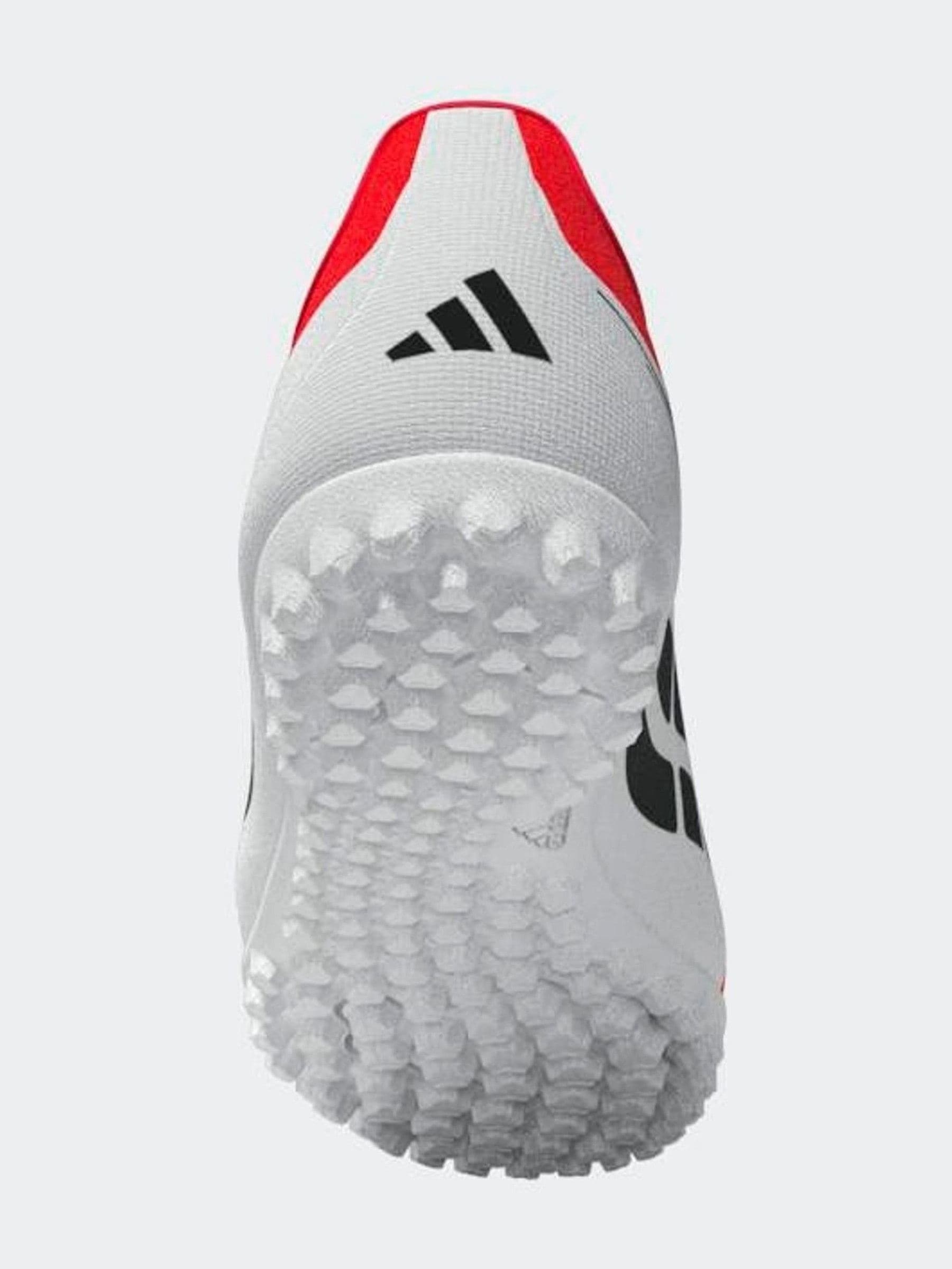 adidas Red Predator Club Hook-And-Loop Turf Football Kids Trainers image 4