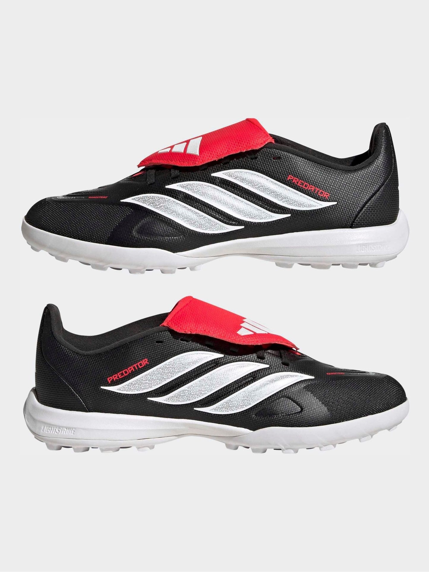 adidas Black Predator League Fold-Over Tongue Turf Football Trainers image 2