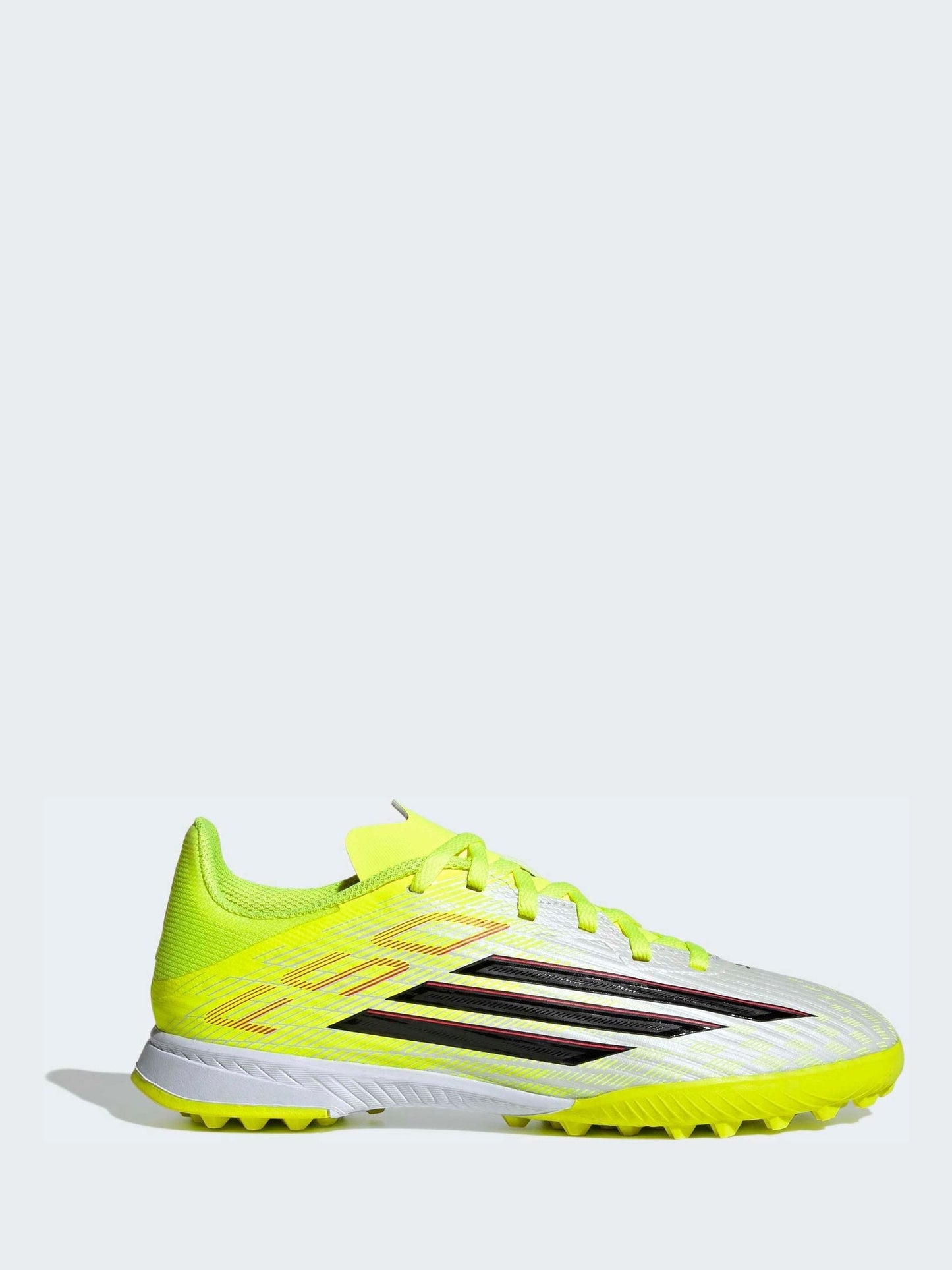 adidas Yellow Kids F50 League Turf Football Trainers image 1
