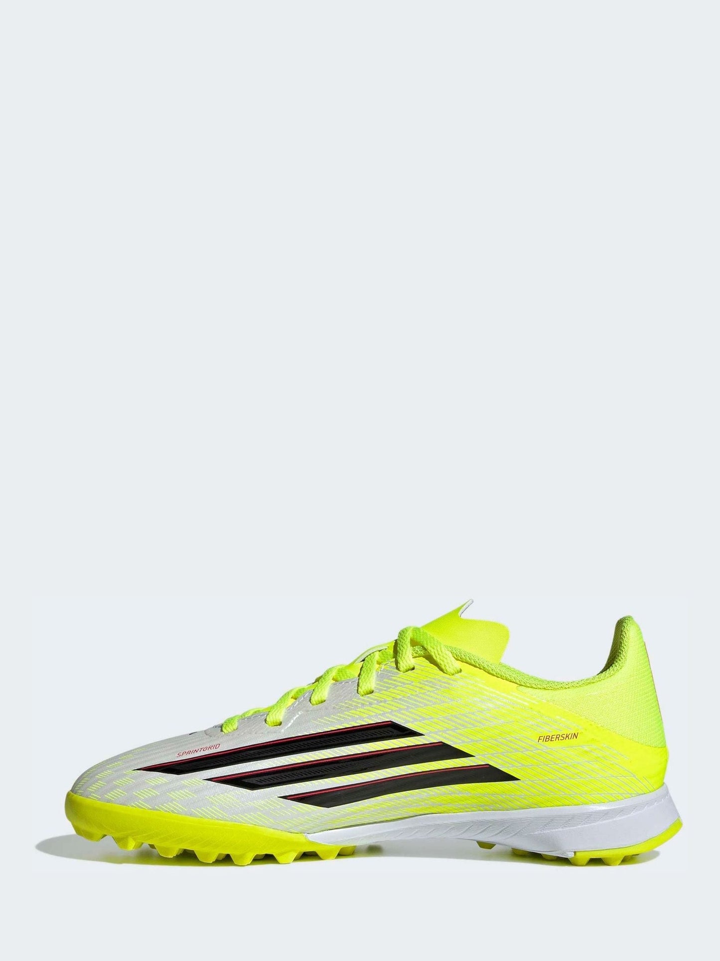 adidas Yellow Kids F50 League Turf Football Trainers image 9