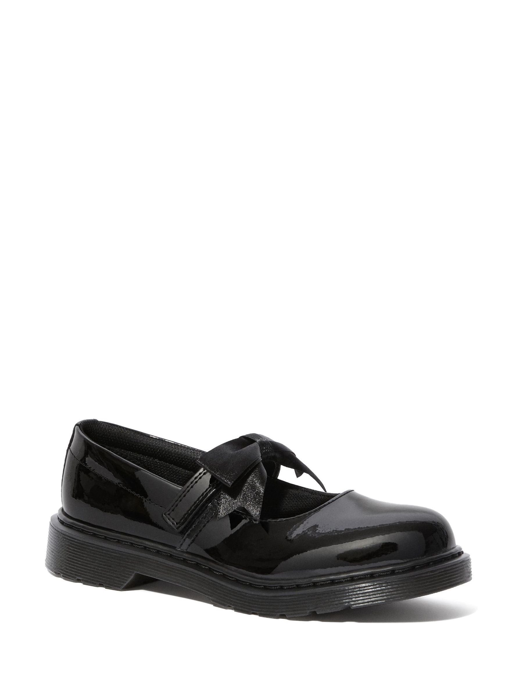 Dr. Martens Black Maccy Ii T Patent Lamper Shoes image 1