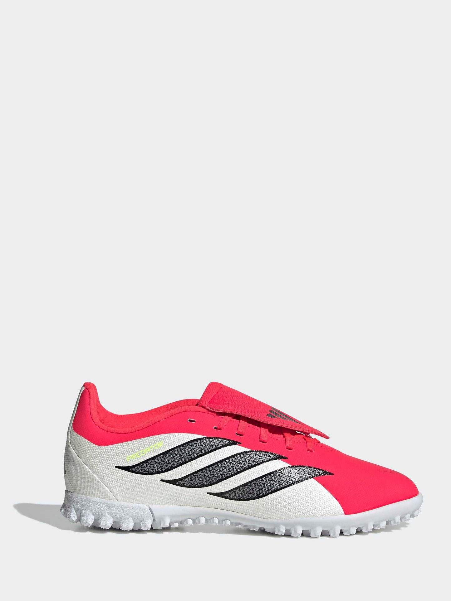 adidas Red Predator Club Fold-Over Tongue Turf Football Kids Trainers image 1