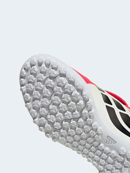 adidas Red Predator Club Fold-Over Tongue Turf Football Kids Trainers image 10