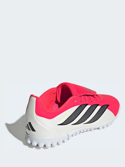 adidas Red Predator Club Fold-Over Tongue Turf Football Kids Trainers image 4
