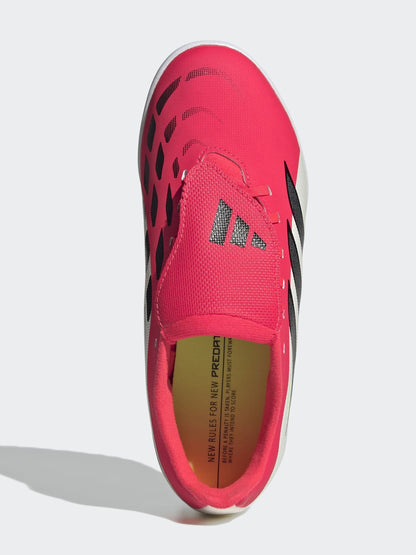 adidas Red Predator Club Fold-Over Tongue Turf Football Kids Trainers image 7