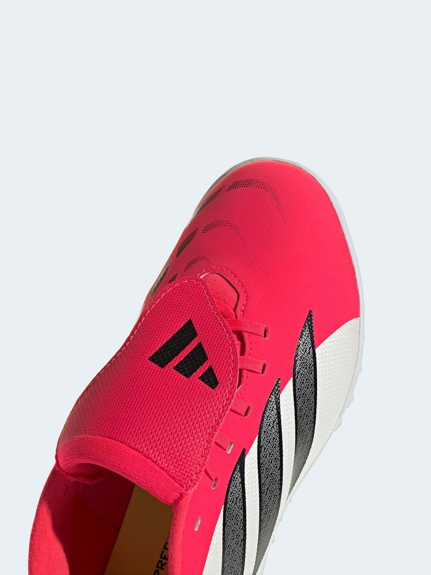 adidas Red Predator Club Fold-Over Tongue Turf Football Kids Trainers image 9