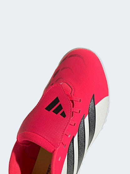 adidas Red Predator Club Fold-Over Tongue Turf Football Kids Trainers image 9