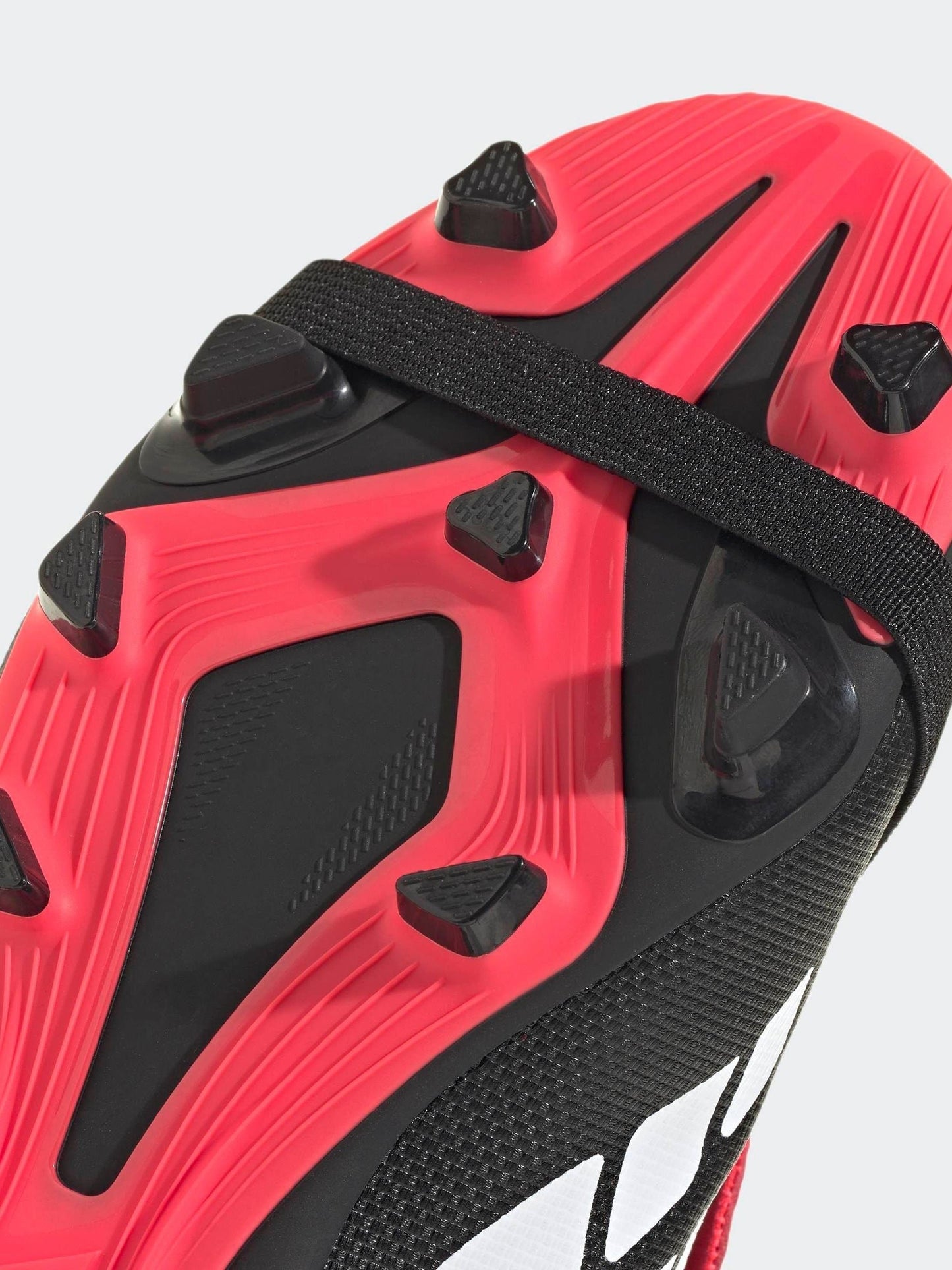 adidas Black Predator Club Fold-Over Tongue Firm Ground/Multi Ground Football Boots Kids image 3