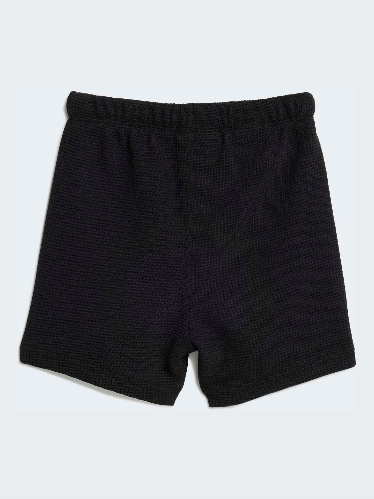 adidas Originals Black Waffle T-Shirt and Shorts Set image 4
