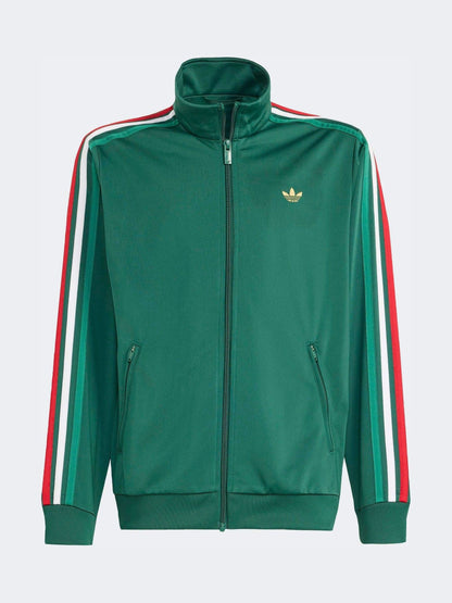 Dsiney Kidz - adidas originals Green Firebird Oversized Jacket image 1