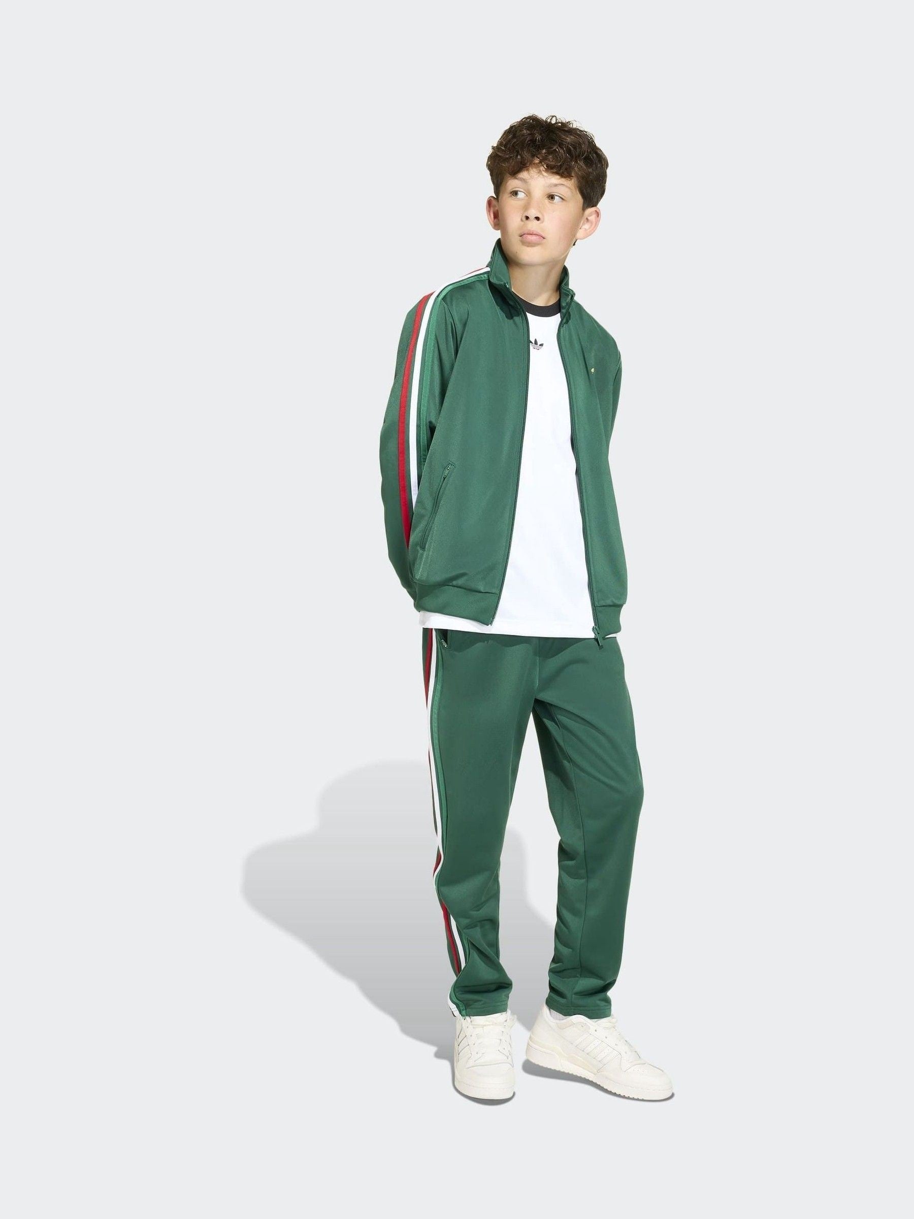 Dsiney Kidz - adidas originals Green Firebird Oversized Jacket image 2