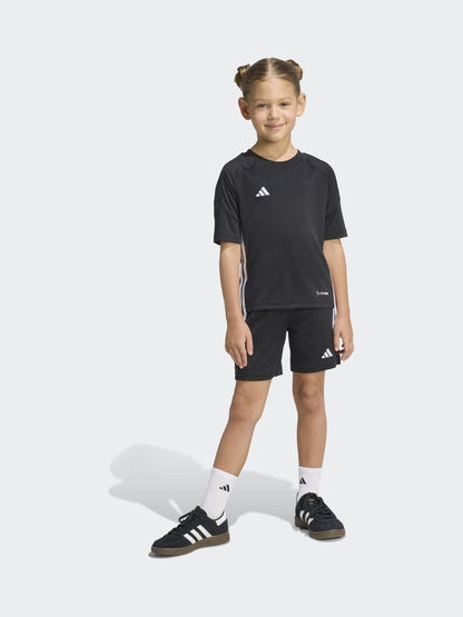 Dsiney Kidz - adidas Black Tiro Essentials Little Kids Top  and Shorts Set image 1