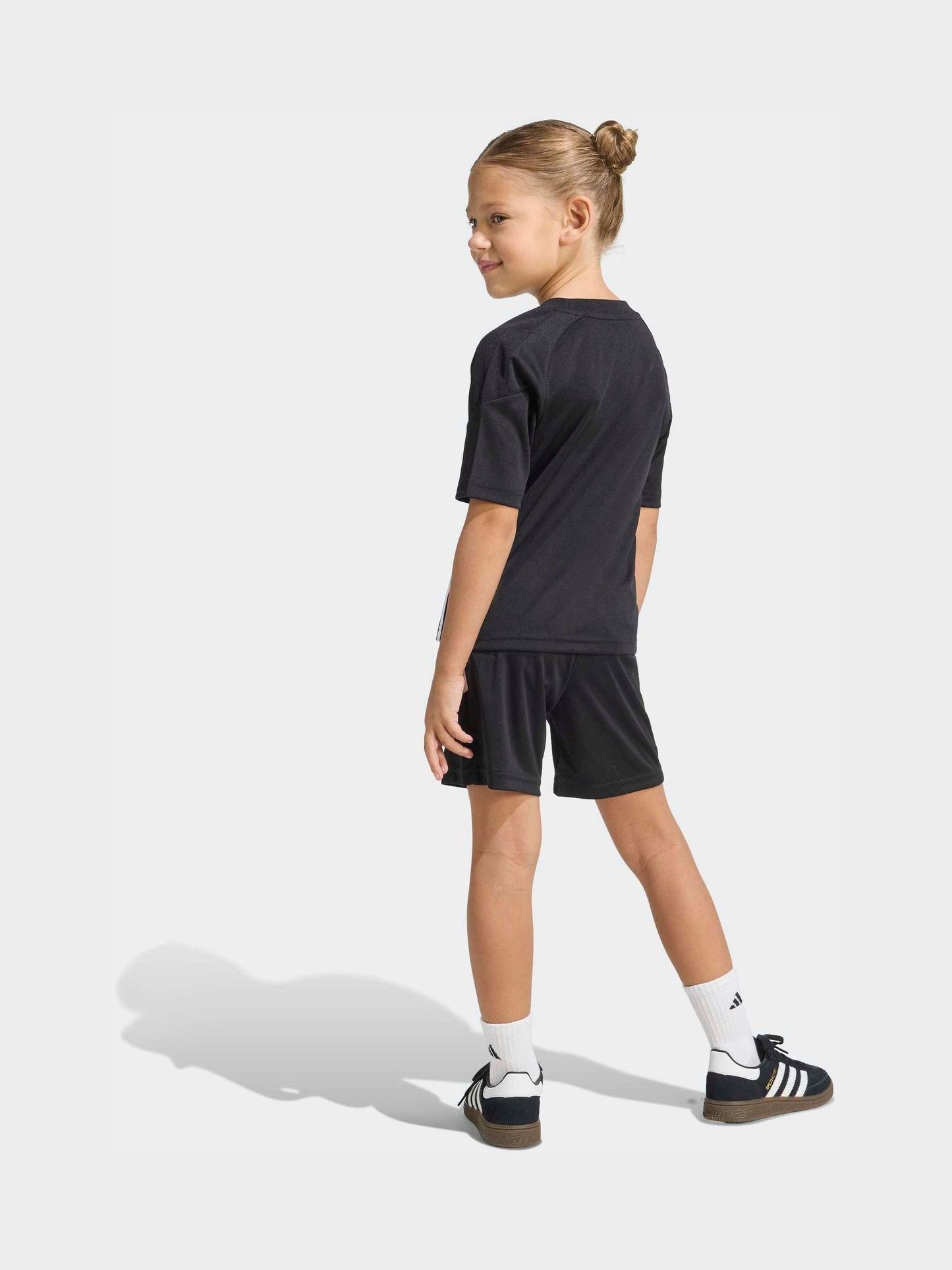 Dsiney Kidz - adidas Black Tiro Essentials Little Kids Top  and Shorts Set image 2