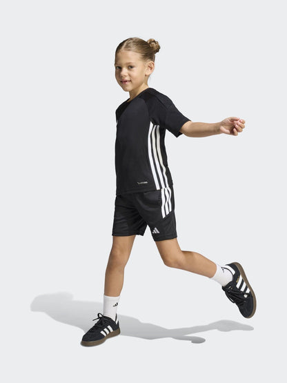 Dsiney Kidz - adidas Black Tiro Essentials Little Kids Top  and Shorts Set image 3