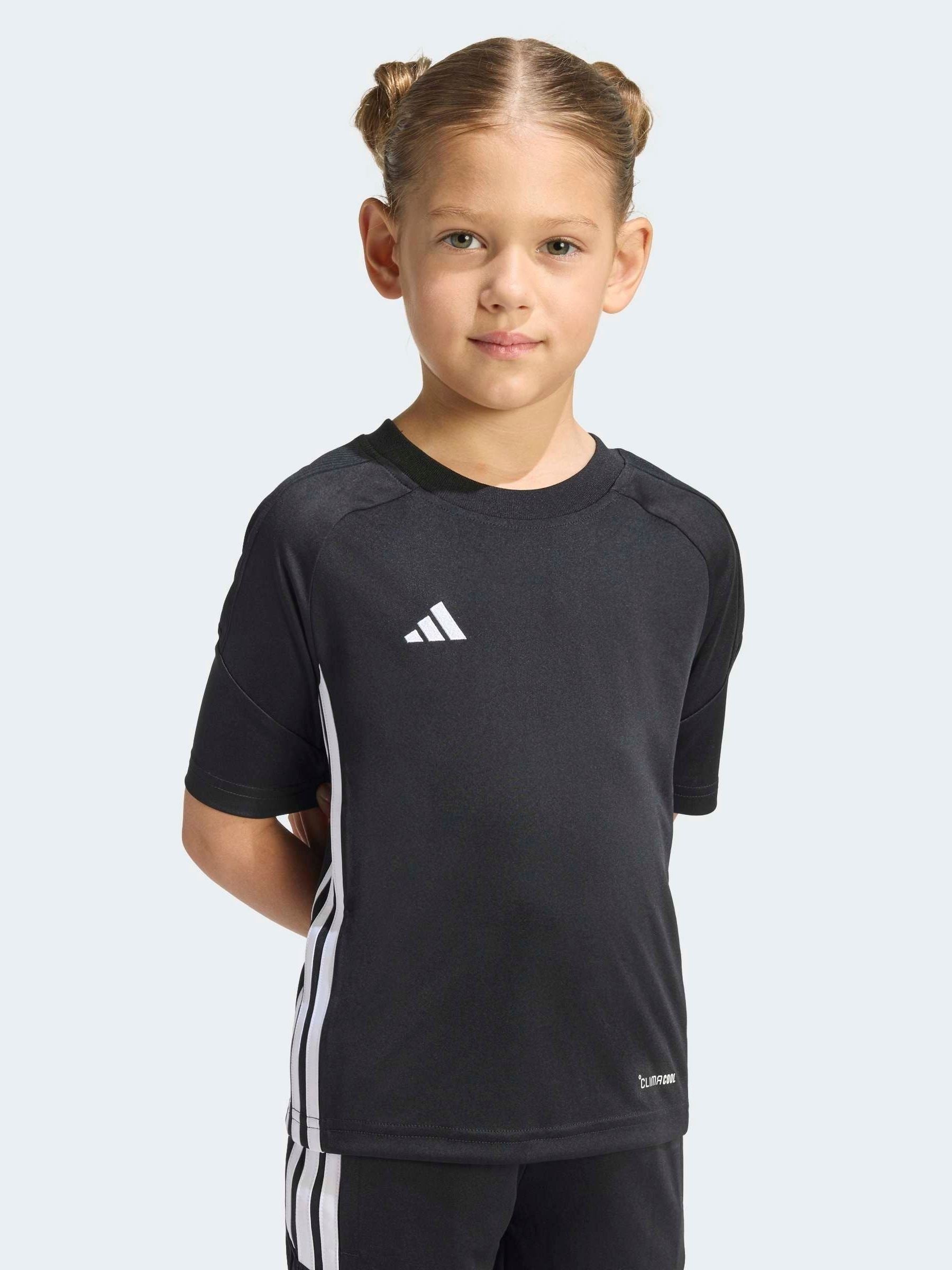 Dsiney Kidz - adidas Black Tiro Essentials Little Kids Top  and Shorts Set image 4