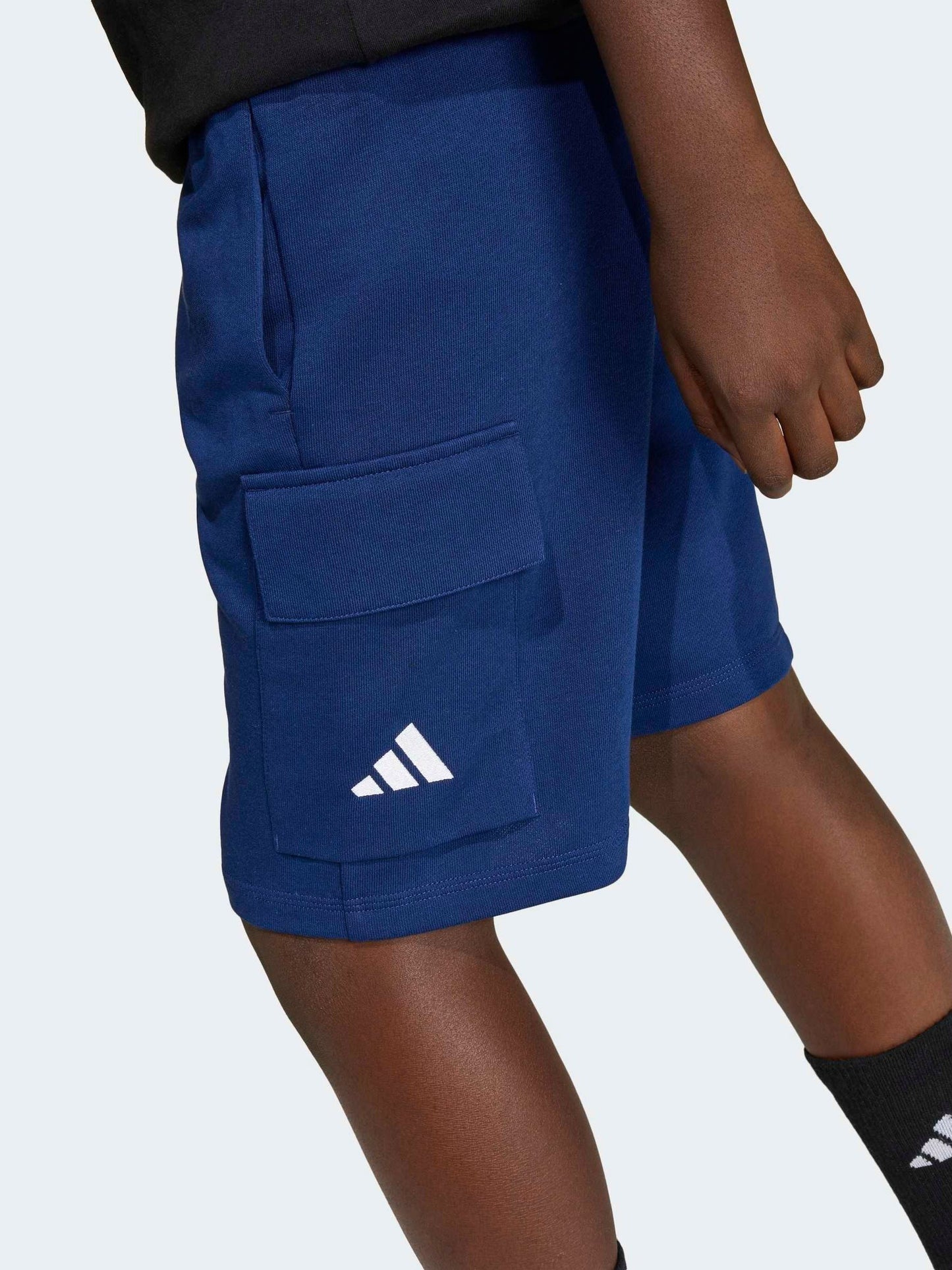Dsiney Kidz - adidas Blue Essentials Kids Cargo Shorts image 4
