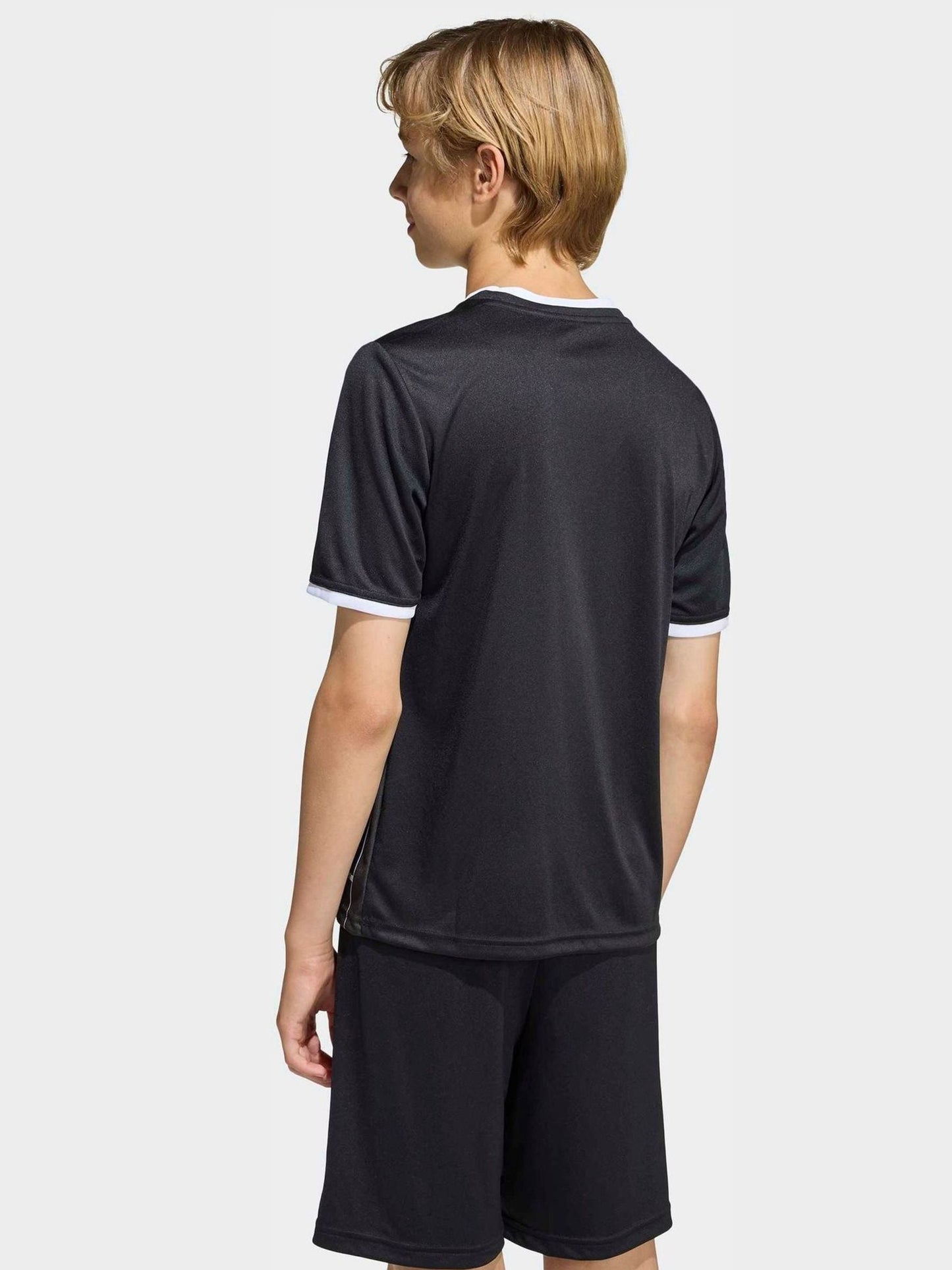 Dsiney Kidz - adidas Black Entrada 26 Stripe Jersey image 2
