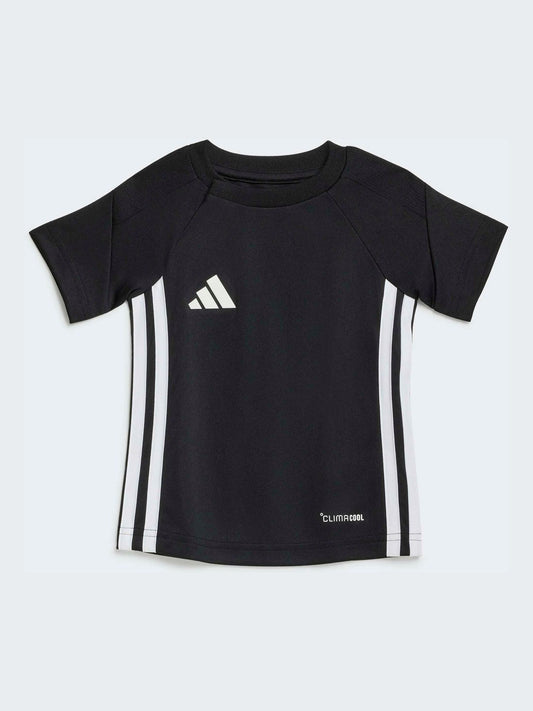 adidas Black Tiro Essentials Top and Shorts Infant Set image 2